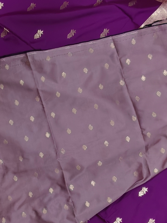 Semi soft silk purple — Purple/Rose gold — photo 3